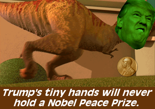 Tiny Arms Trump Nobel 2
