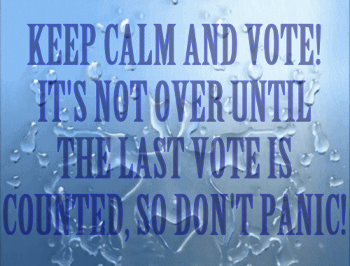 Vote Keep Calm Dancers
